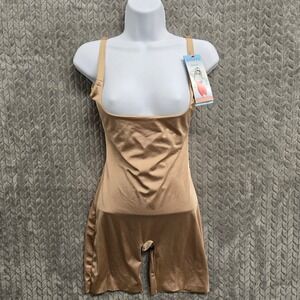 Assets Red Hot Label by Spanx Open-Bust Body Shaper Bodysuit - Size XL NWT